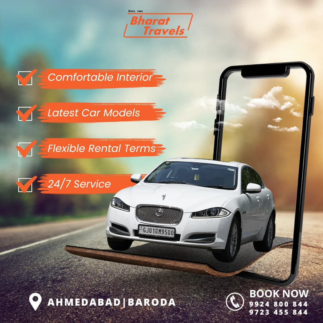 luxury car rental for government in vadodara