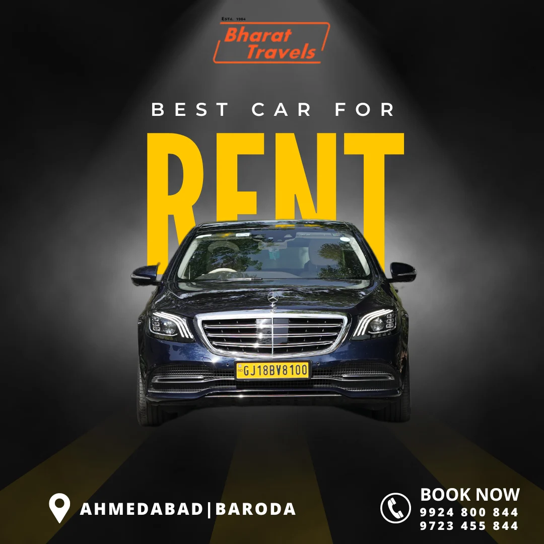 luxury car rental for government in vadodara