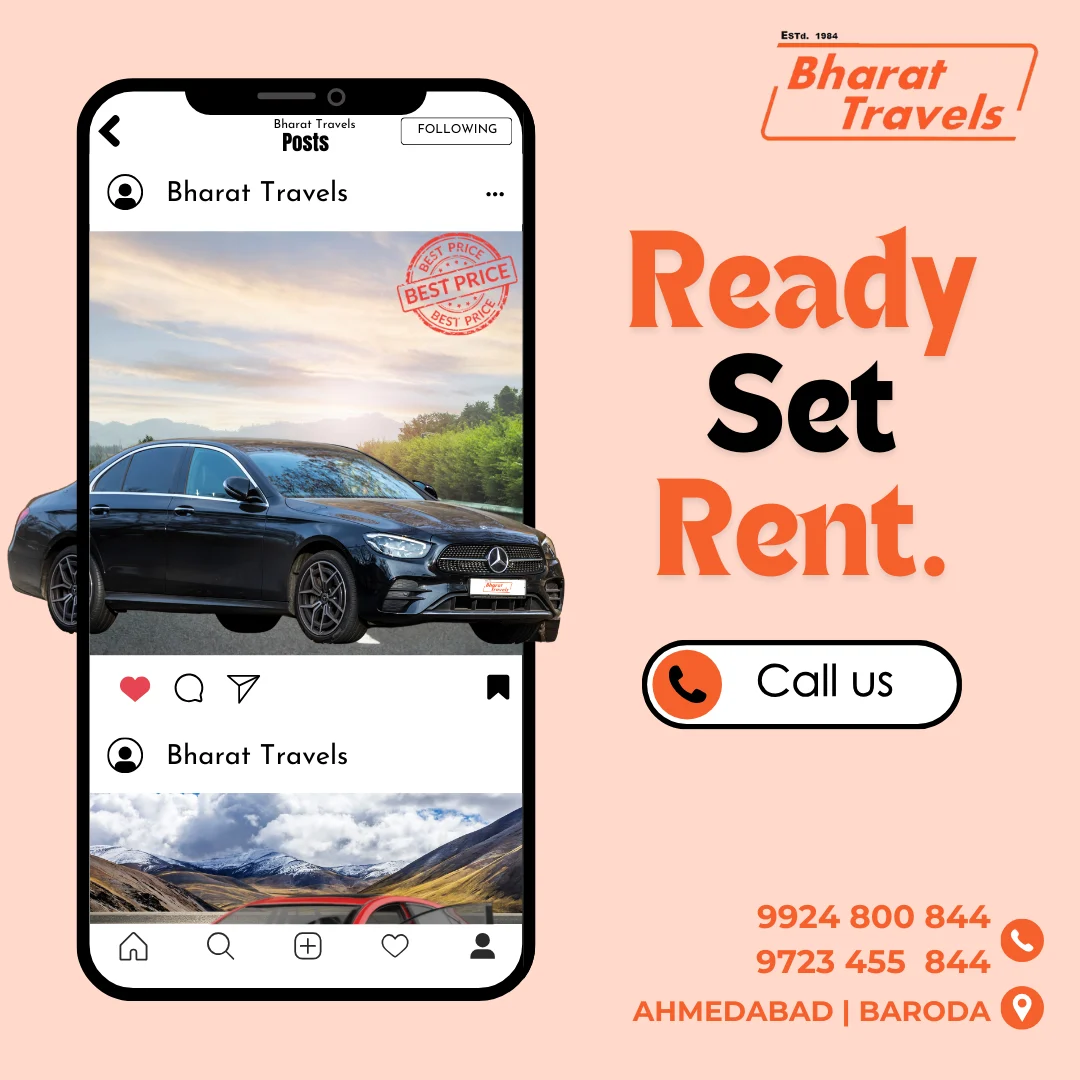 luxury car rental for government in ahmedabad