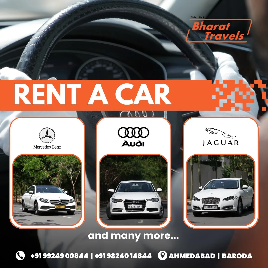 luxury car rental for cricketers in gujarat